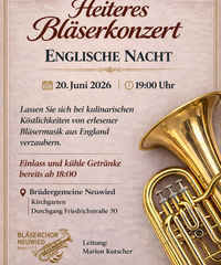 "ENGLISCHE NACHT" Heiteres Bläserkonzert "ENGLISCHE NACHT" Heiteres Bläserkonzert